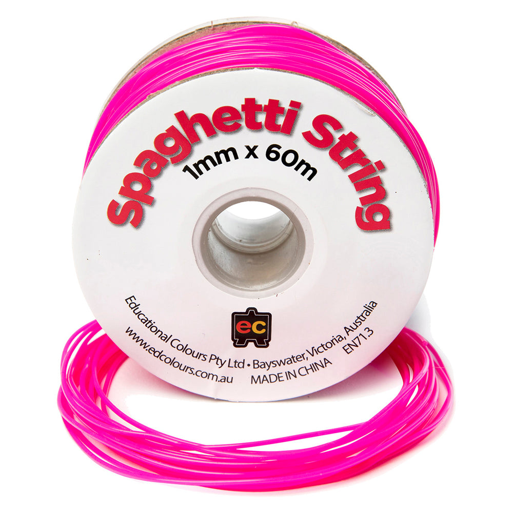Educational Colours Spaghetti String 6cm