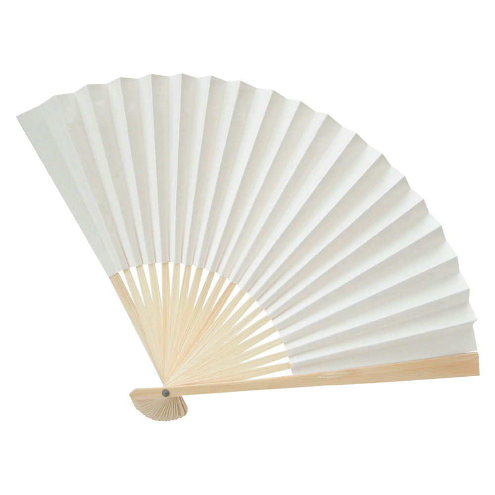 Large Paper Fan 22cm 10pk