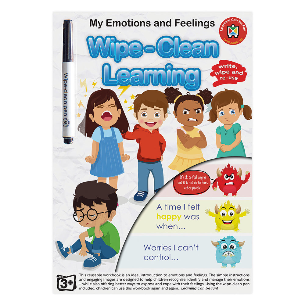 Learning Can Be Fun Wipe-Clean Learning Workbook
