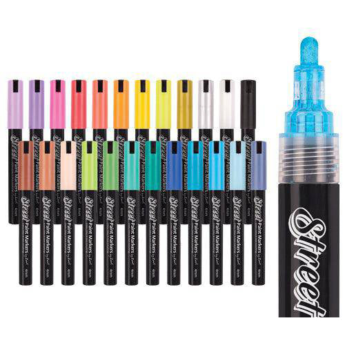 Zart Street Paint Markers 24pcs