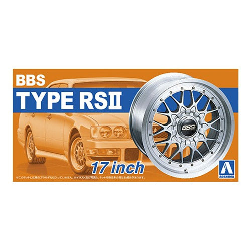 BBS RSII 17" Wheel Set 1/24 Scale Model