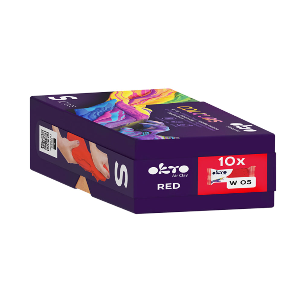Sensory Art Air Clay Colours S 10pcs