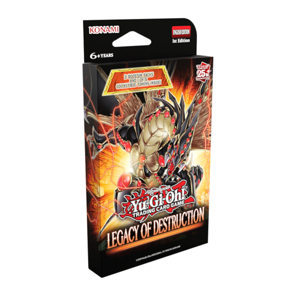 Yu-Gi-Oh! Legacy of Destruction Tripack Tuckbox
