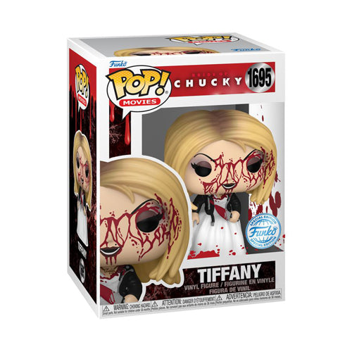 Bride of Chucky Tiffany (Battle Damaged) Exclusive Pop!