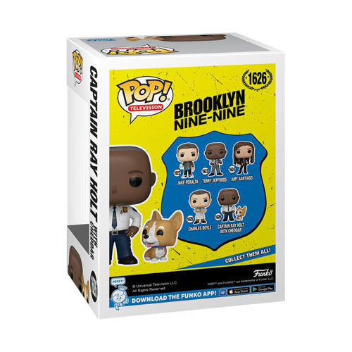 Brooklyn Nine-Nine Captain Ray Holt with Cheddar Pop! Vinyl