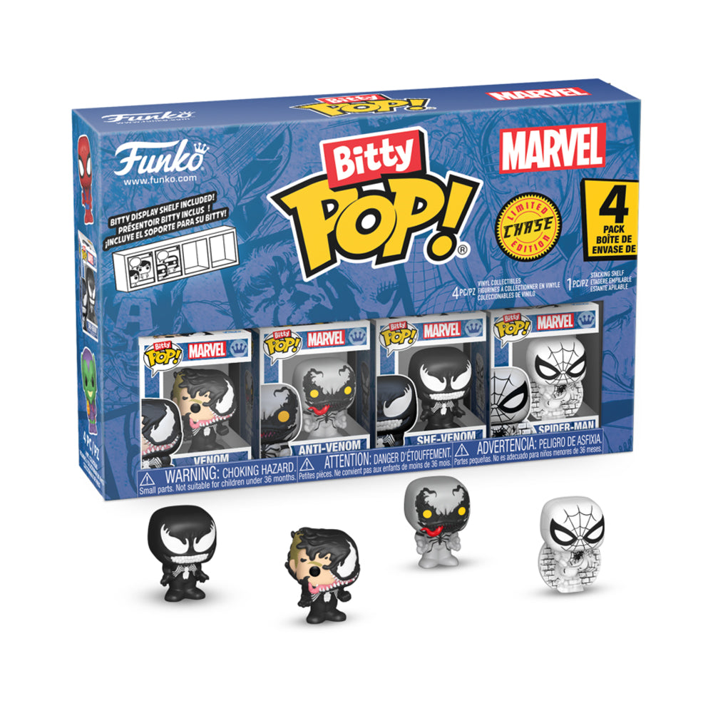 Spider-Man Venom Bitty Pop! 4-Pack