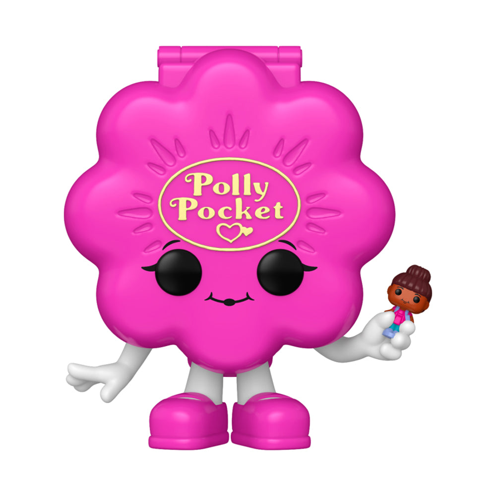 Retro Toys: Polly Pocket Flower Shell Pink Pop! Vinyl