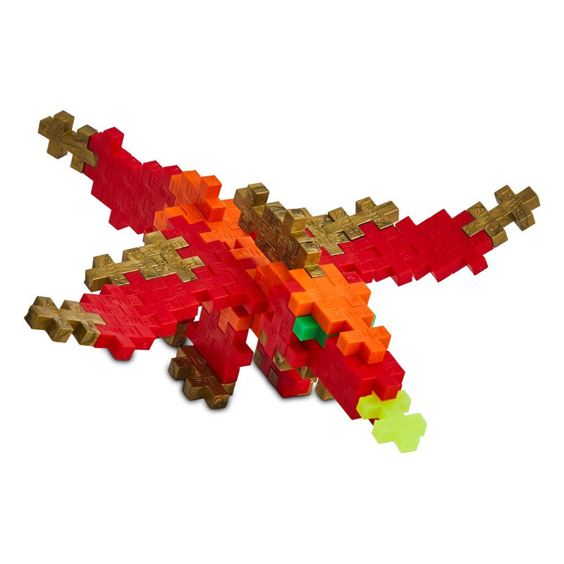 Plus-Plus Dragon Building Blocks Tube 100pcs