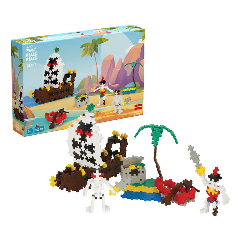 Plus-Plus Basic Pirates Building Blocks 360pcs