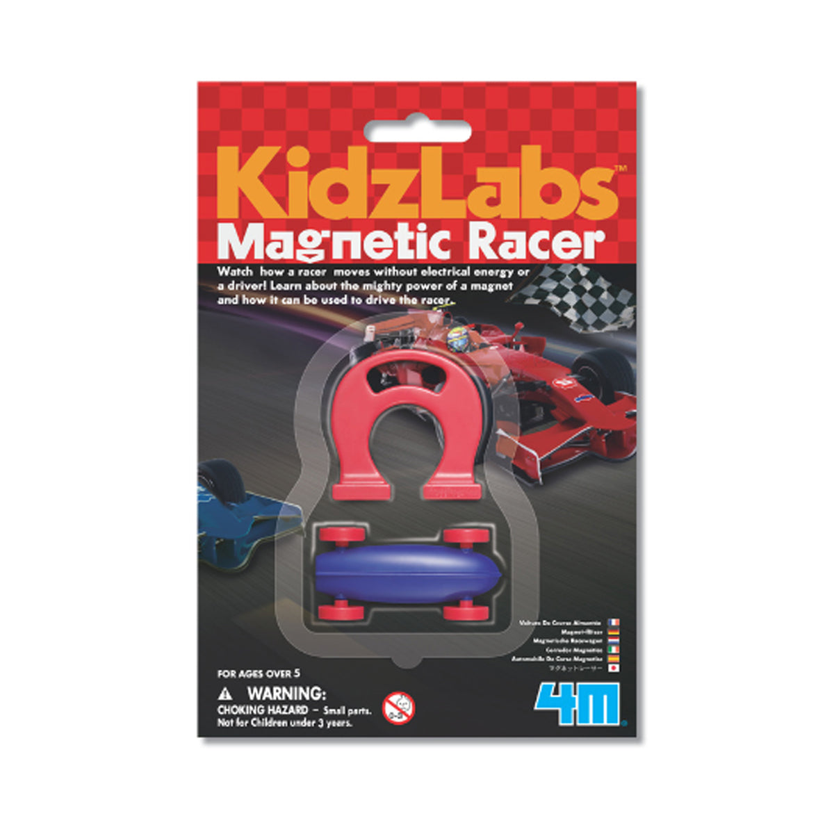 4M KidzLabs Magnetic Racer
