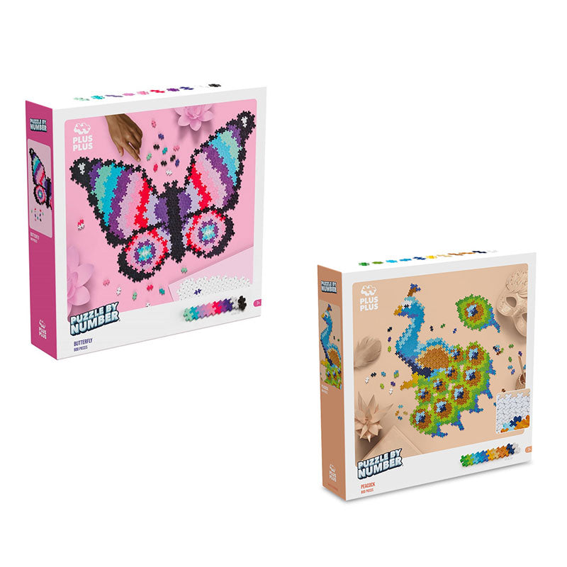 Plus-Plus Puzzle by Number 800pcs