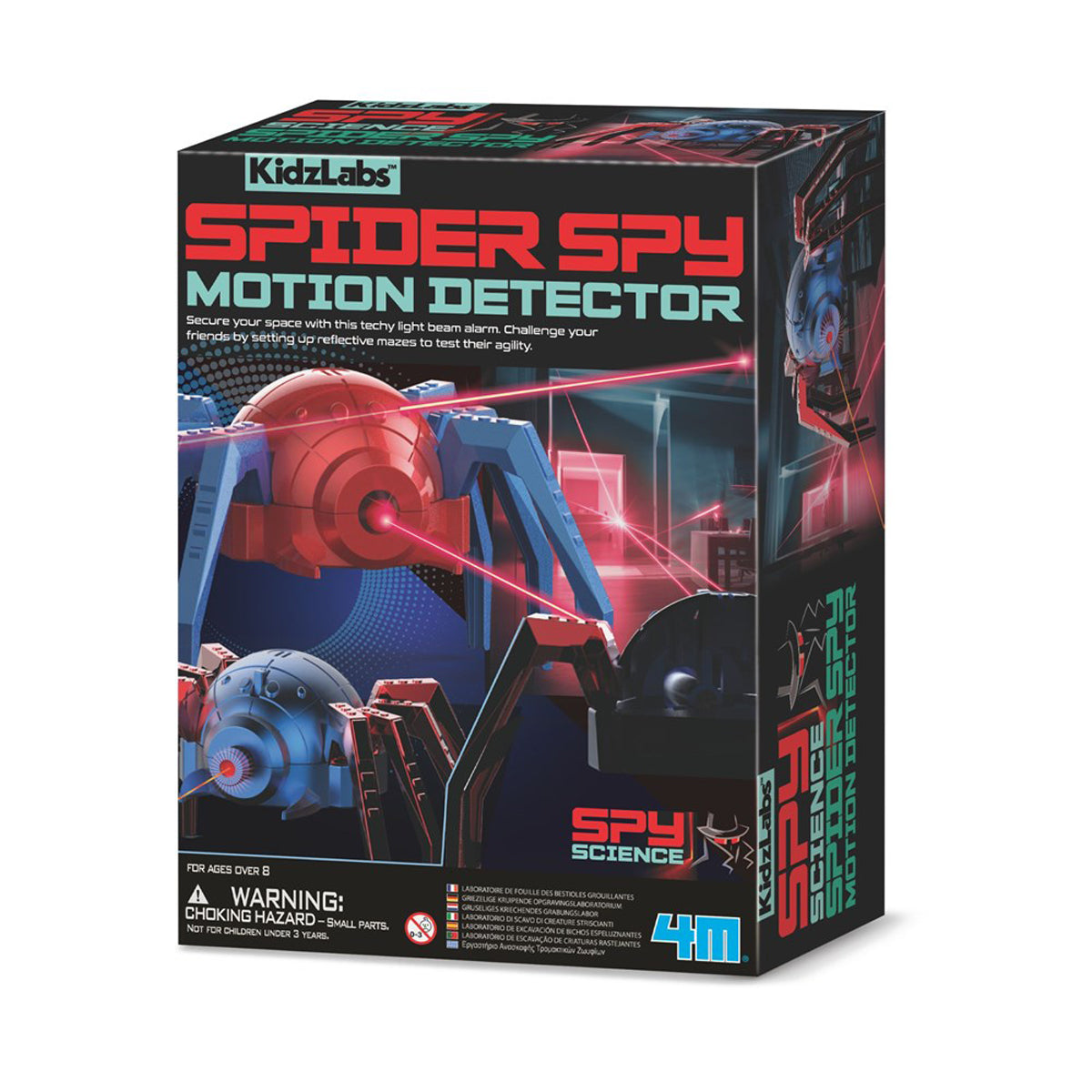 4M KidzLabs Spider Spy Motion Detector