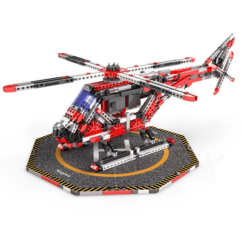 Engino Mega Builds Dual Motor Helicopter Kit