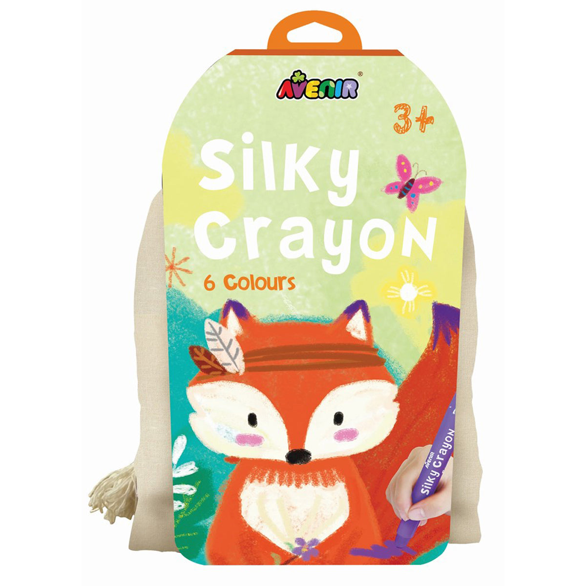 Avenir Silky Crayons Canvas Bag Fox