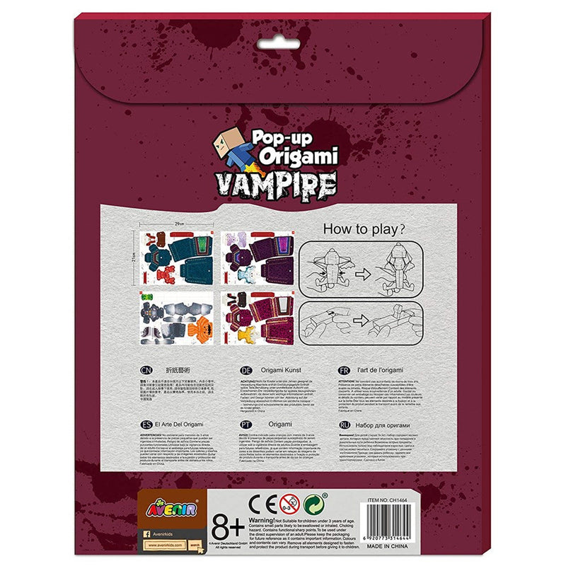 Avenir Vampire Pop-Up Origami