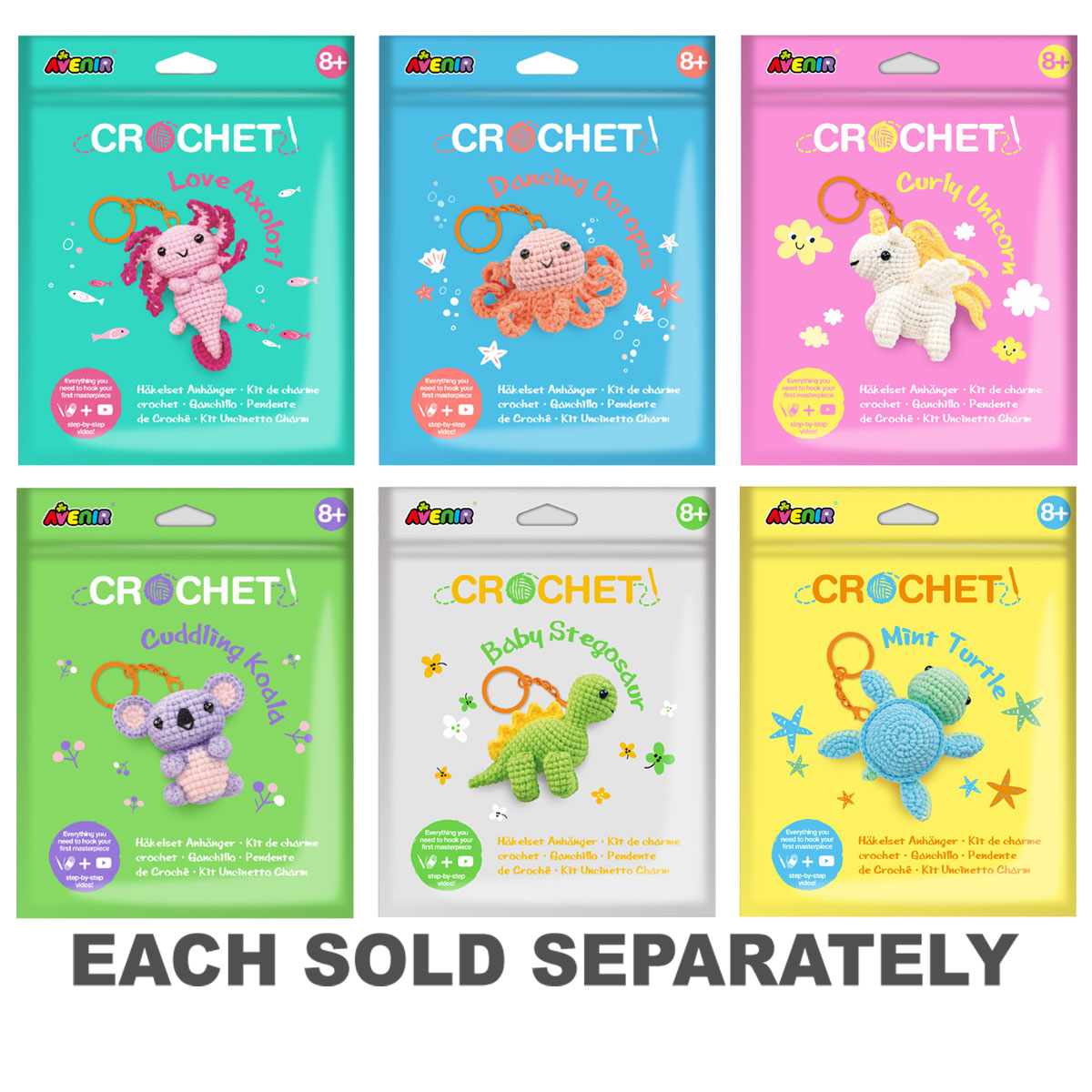 Avenir Crochet Keychain