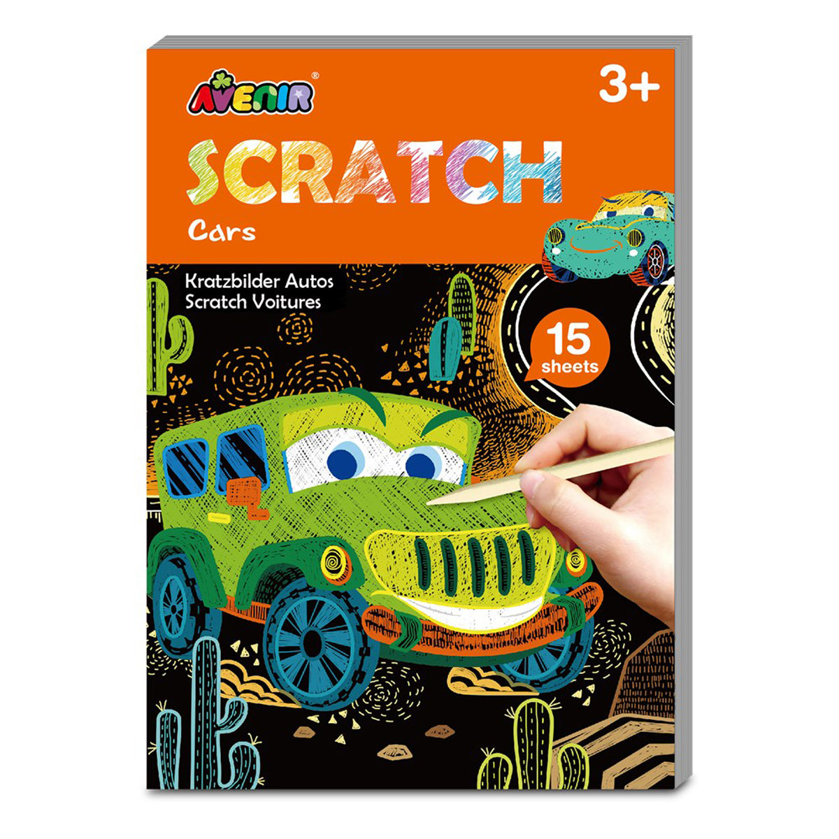 Avenir Mini Scratch Book