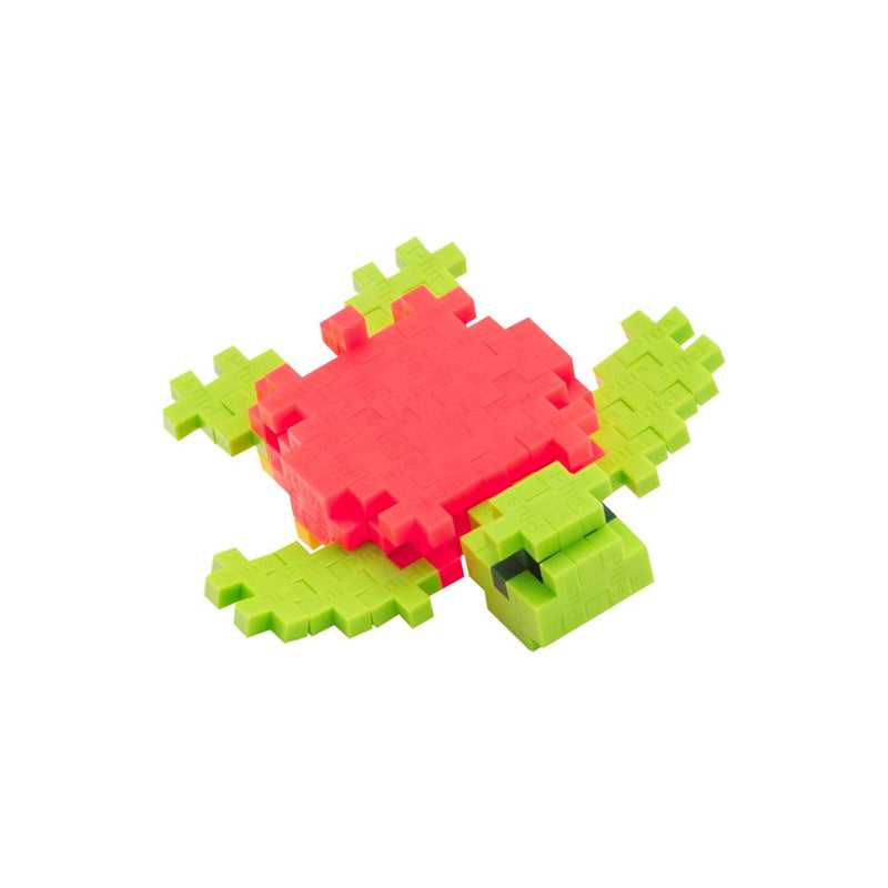 Plus-Plus Sea Turtle Building Blocks Tube 100pcs