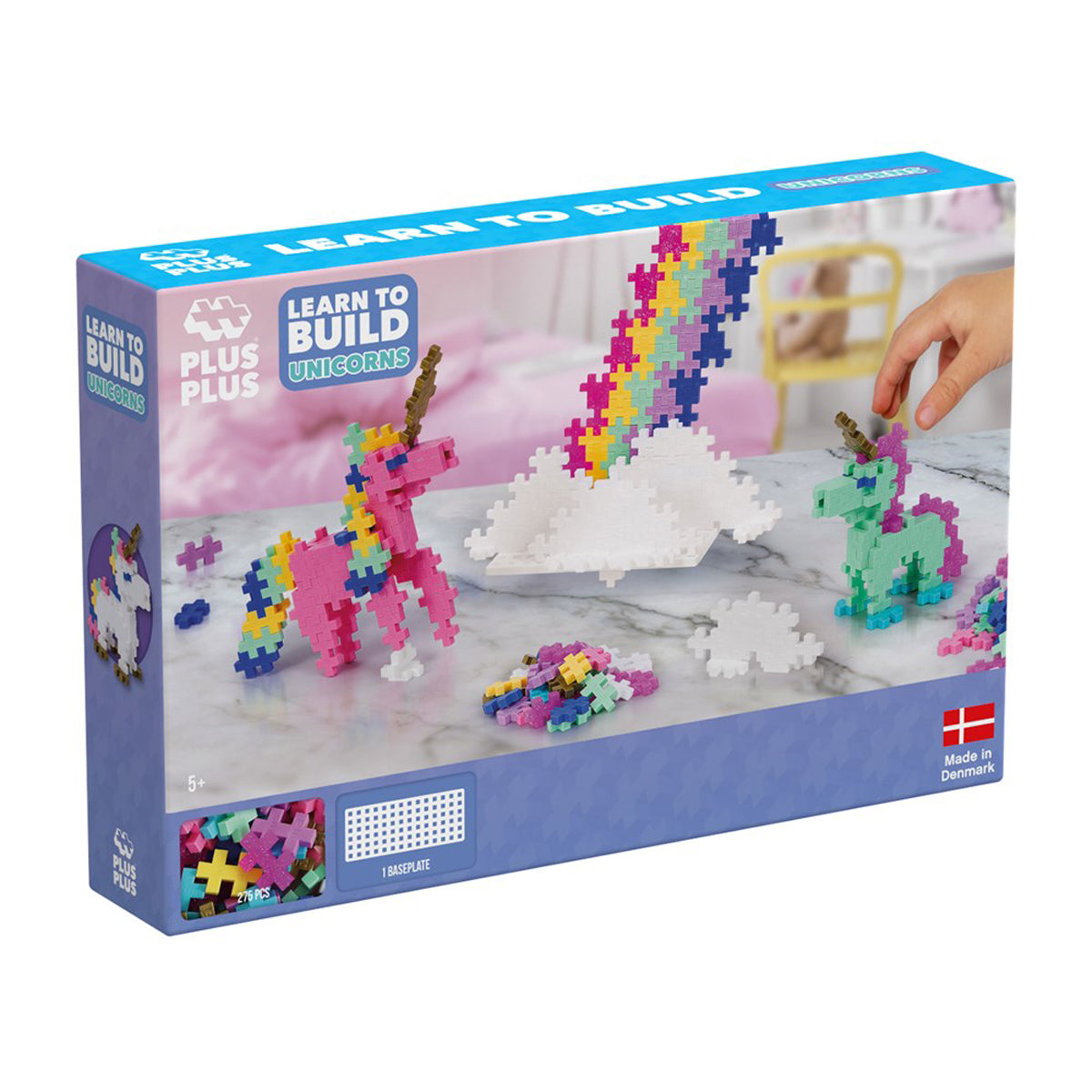 Plus-Plus Learn to Build Unicorns Building Blocks