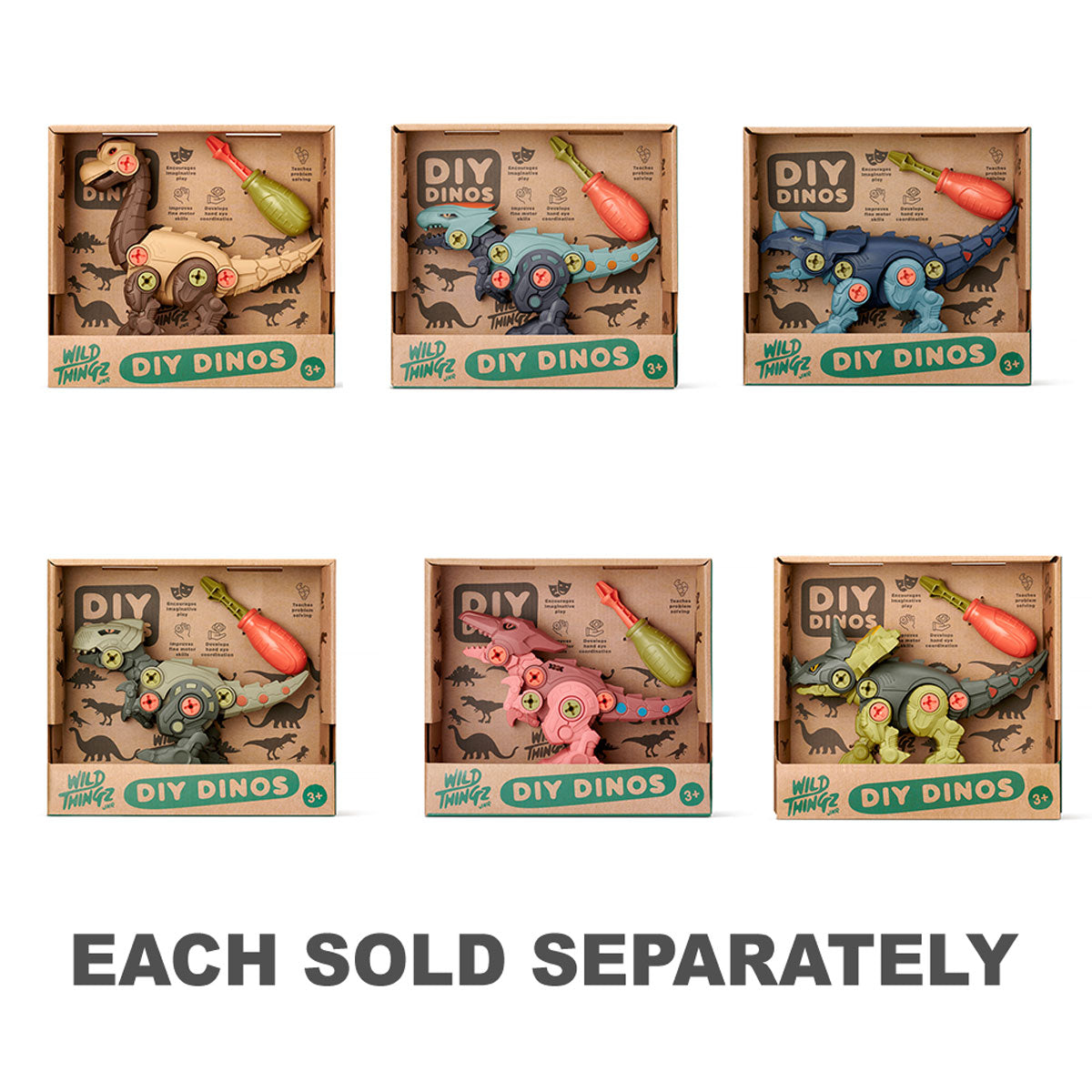 Johnco Wild Thingz DIY Dino