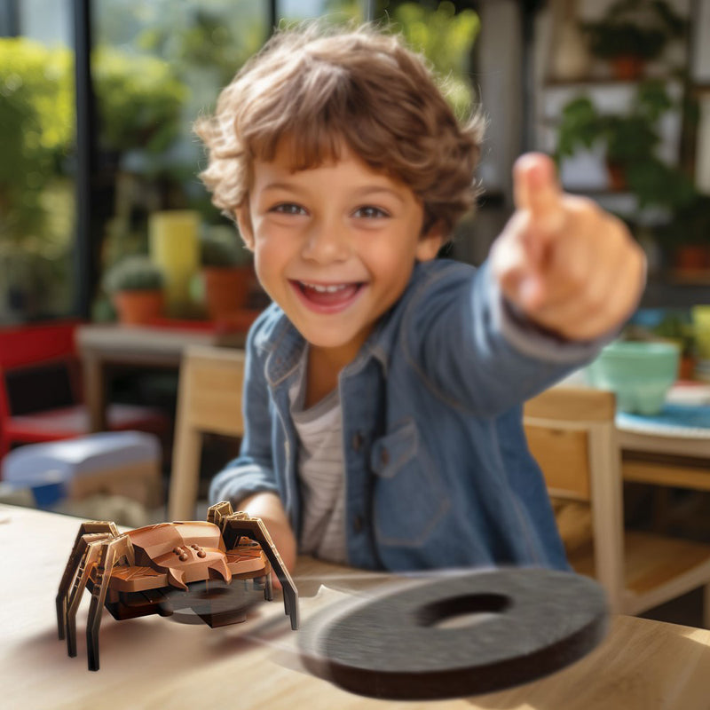 4M KidzRobotix Disc Launcher Spider Bot Kit