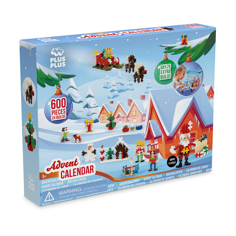 Plus-Plus Advent Calendar 600pcs