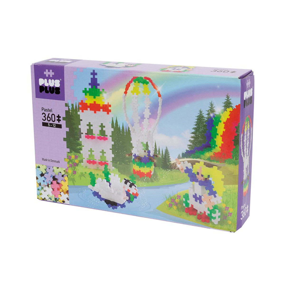 Plus-Plus Pastel Rainbow Hot Air Balloon 360pcs