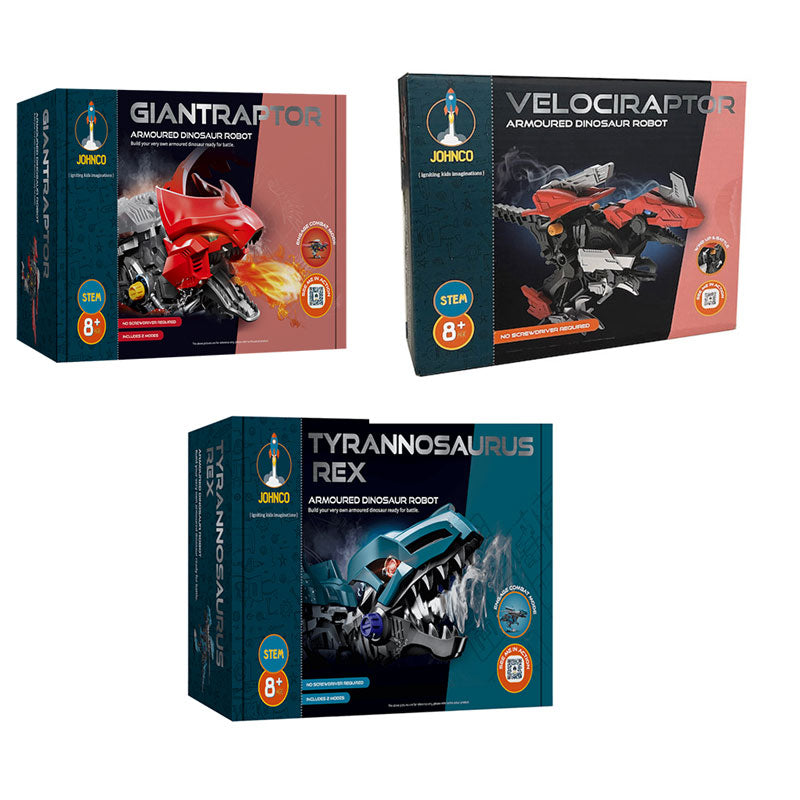 Johnco Armoured Dinosaur Robot