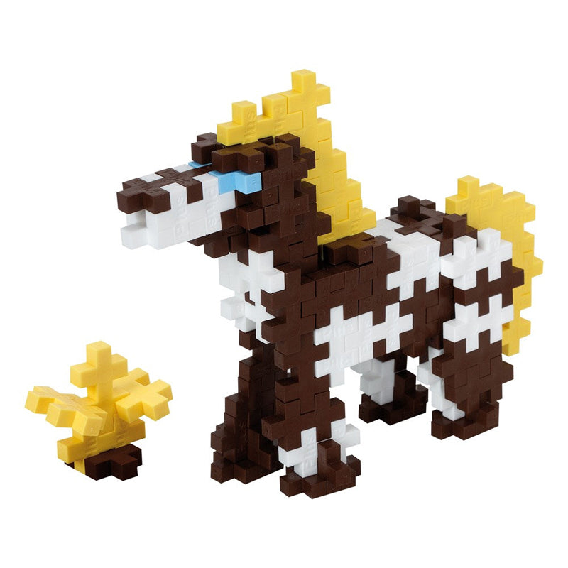 Plus-Plus Horse Building Blocks Tube 100pcs