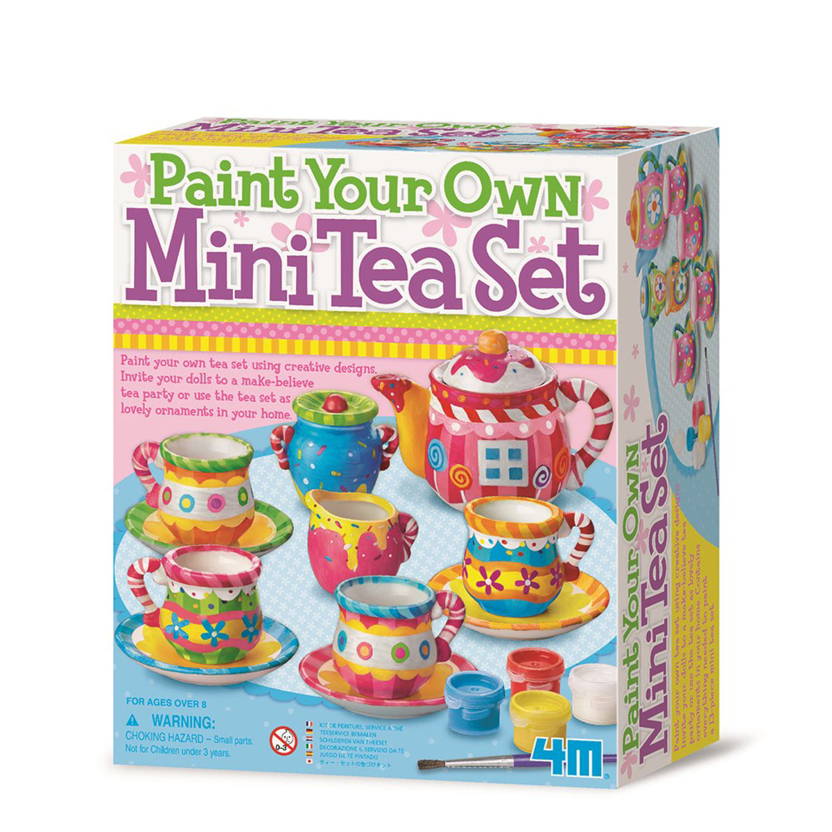 4M Creative Craft Paint Your Own Mini Tea Set