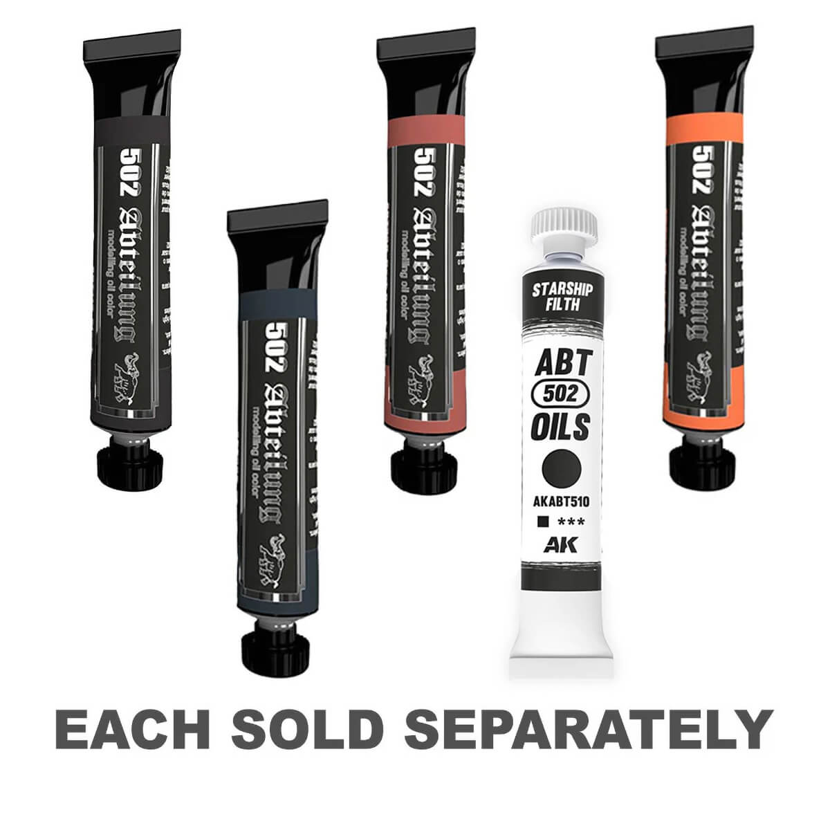 Abteilung 502モデリングオイルの色