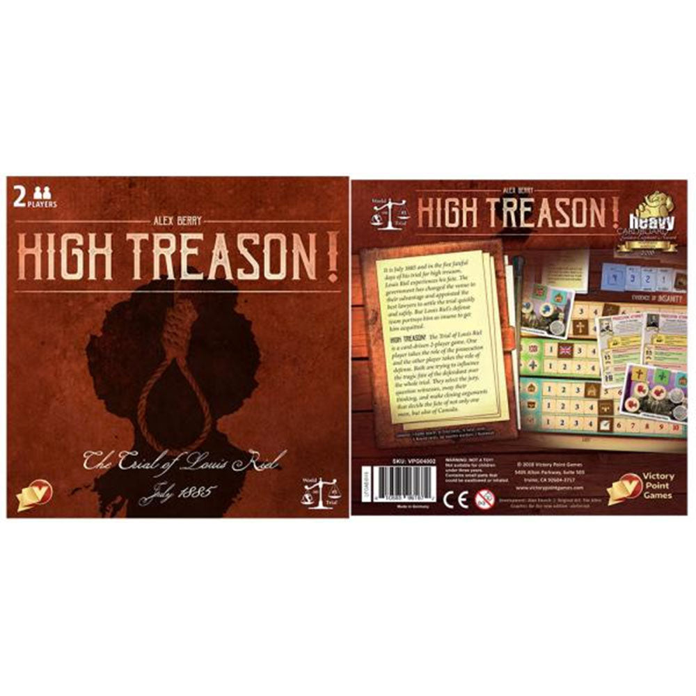 High Treason 3rd Edition Board Game