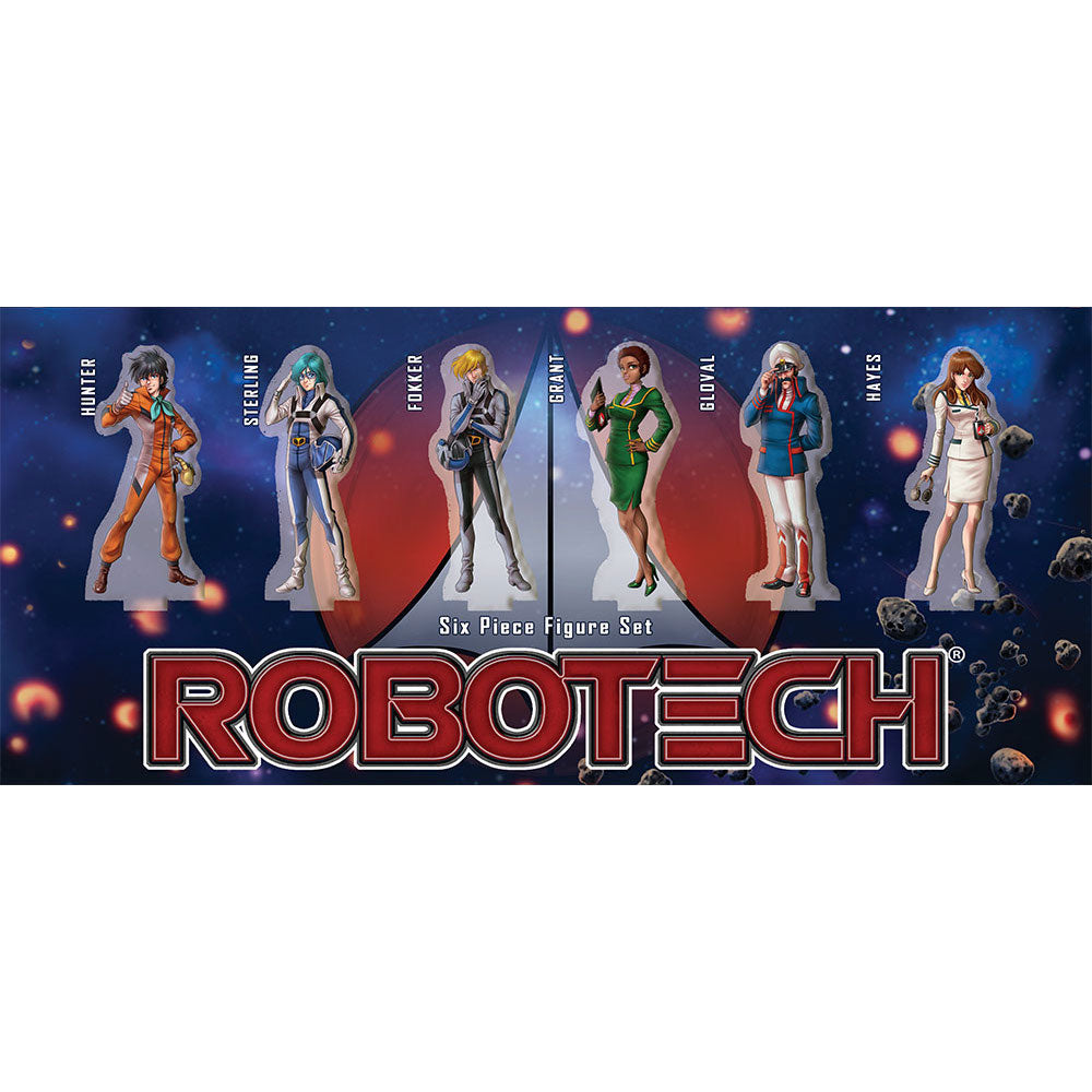 Robotech: Attack on the SDF-1 Standees