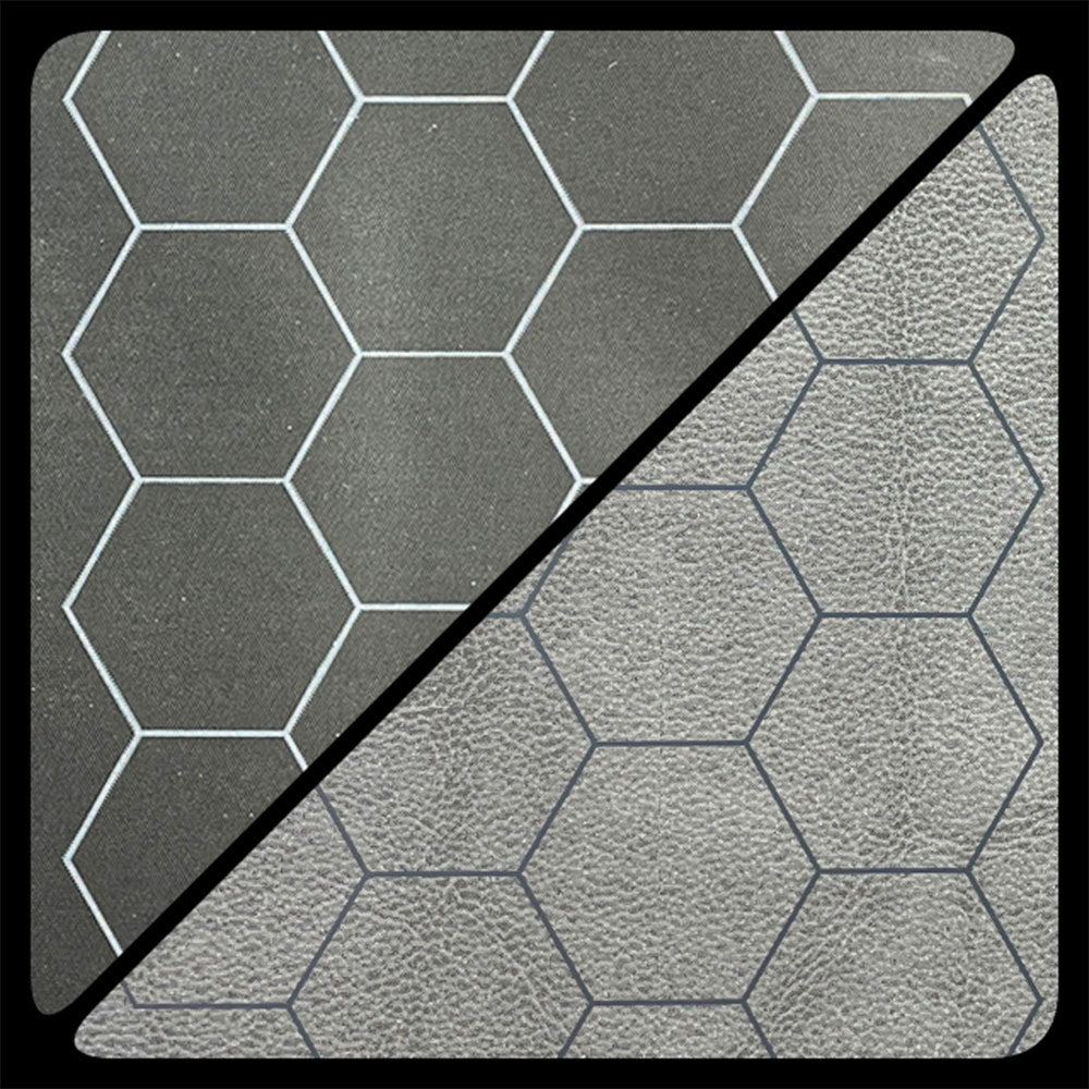 Chessex Reversible Battlemat 24x26in (Black-Grey)