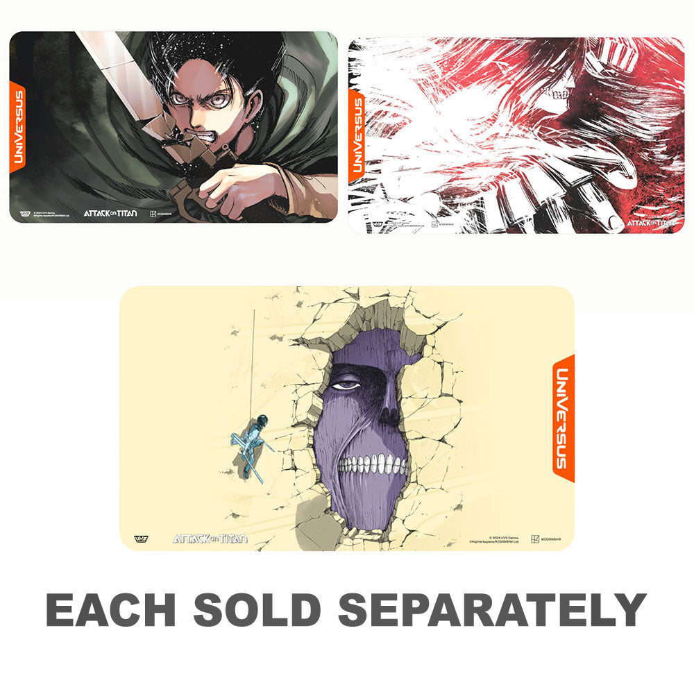 UniVersus Attack on Titan Battle for Humanity Playmat