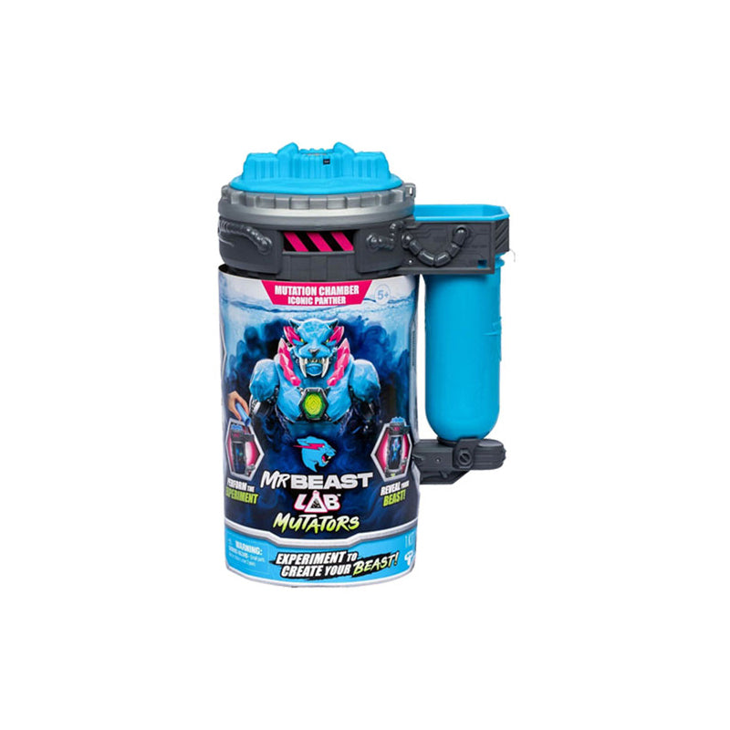 Mr Beast Lab Mutators W1 Mech Mutation Chamber Panther Figure