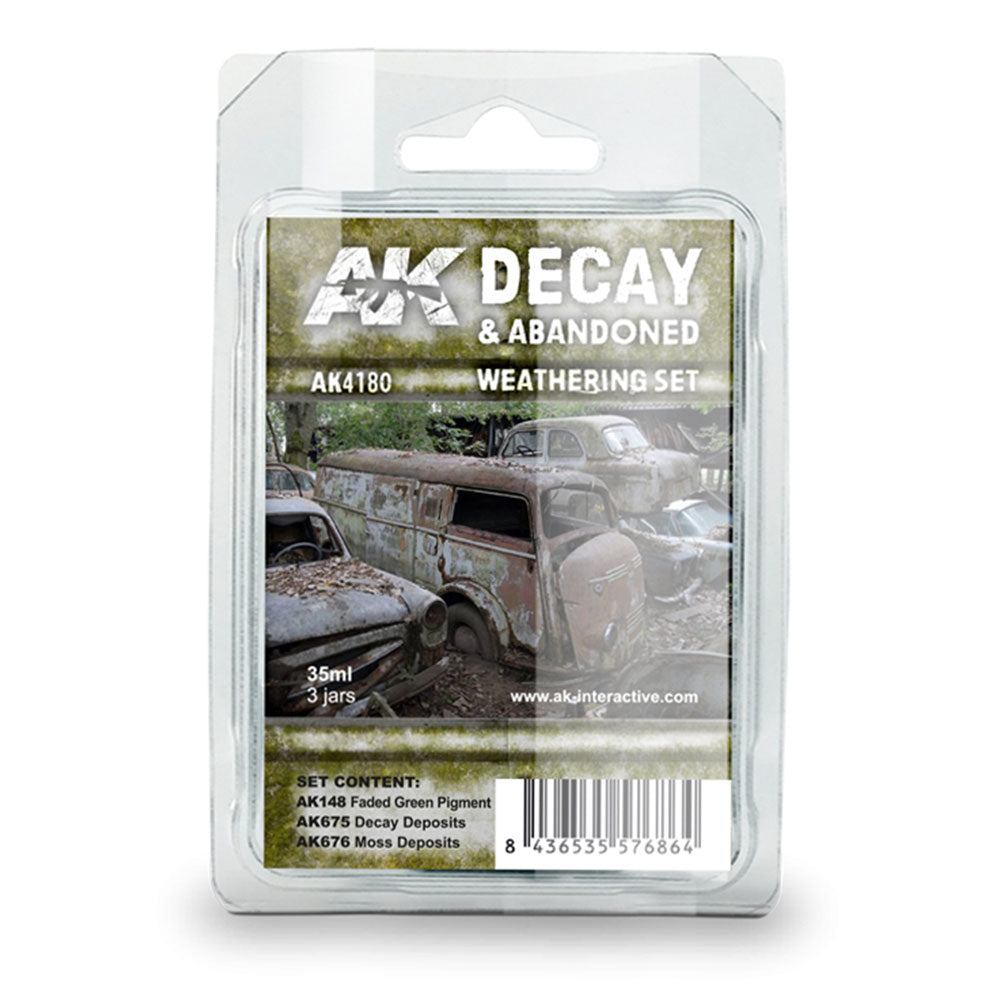 AK Interactive Decay and Abandoned Weathering Set