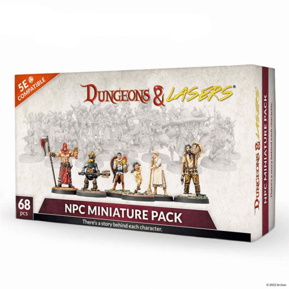Dungeons and Lasers NPC Miniature Pack