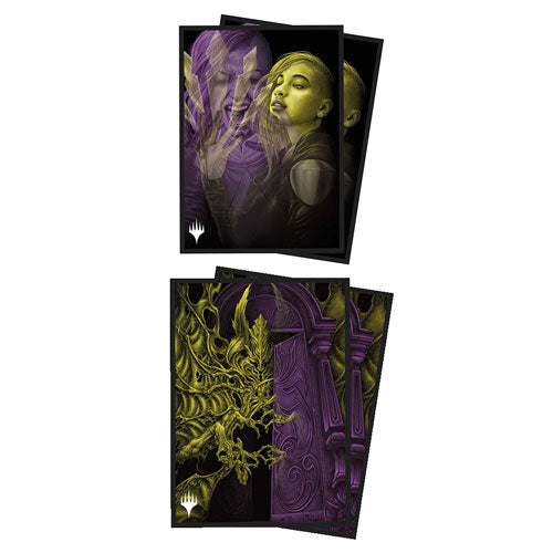 Ultra Pro MtG Duskmourn Alt Art Key Character Mythic Sleeves 100pcs