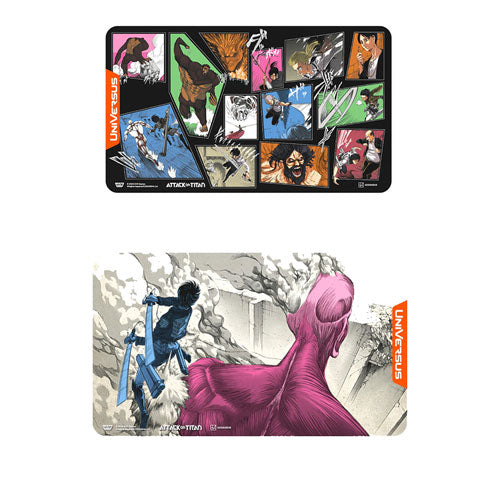 UniVersus Attack on Titan Origins of Power Playmat