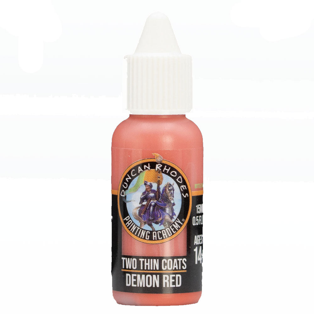 Two Thin Coats Acrylic Paint 15mL (Red)