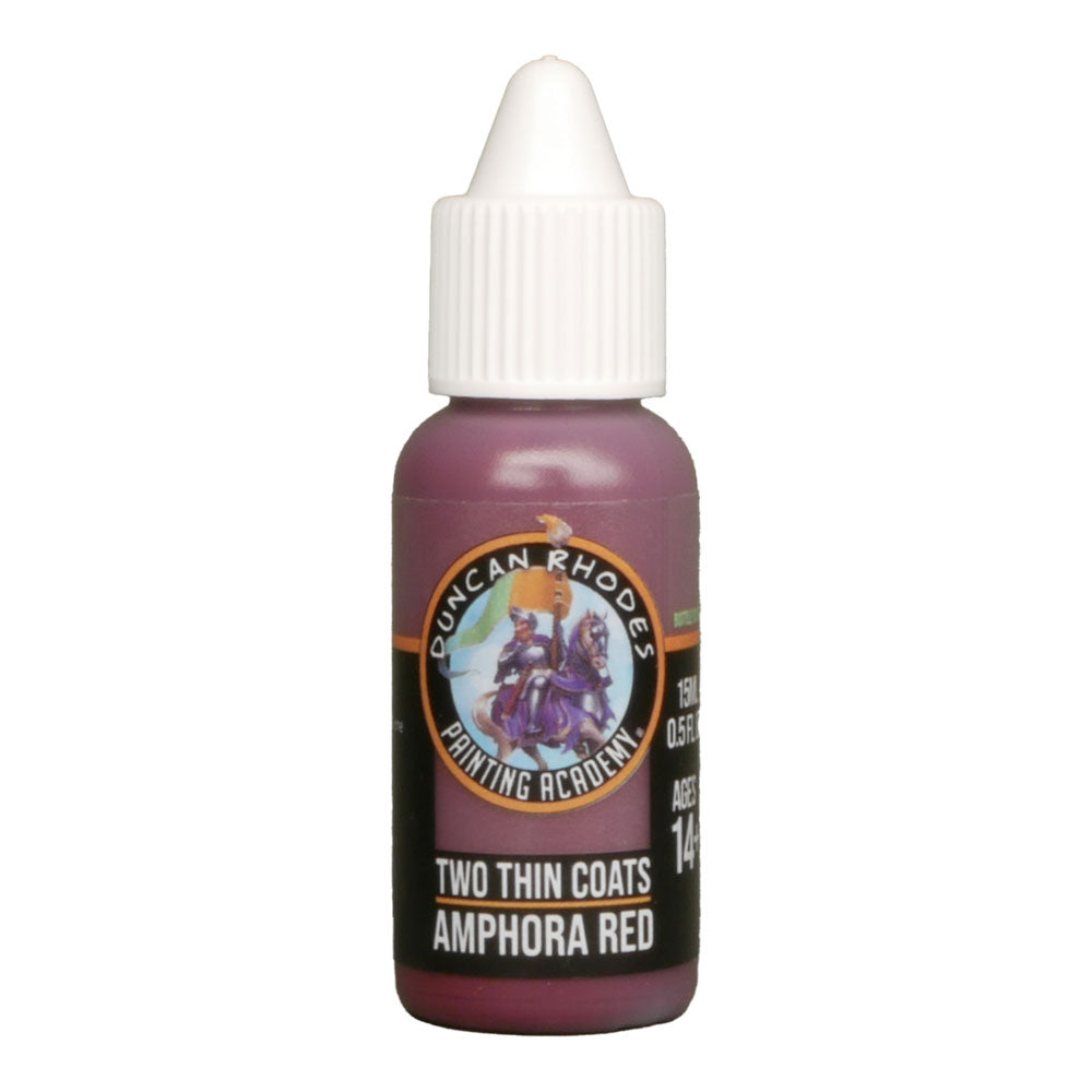 Two Thin Coats Acrylic Paint 15mL (Red)