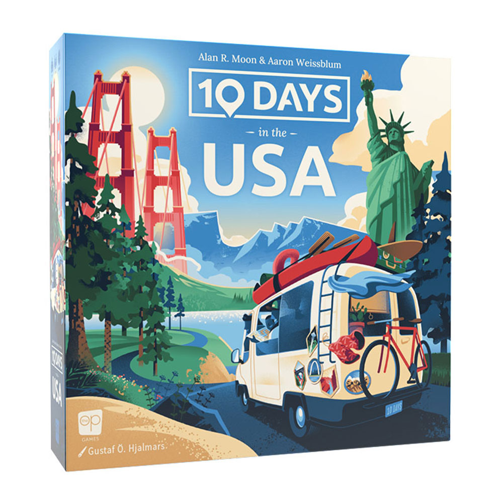 10 Days in the USA Board Game