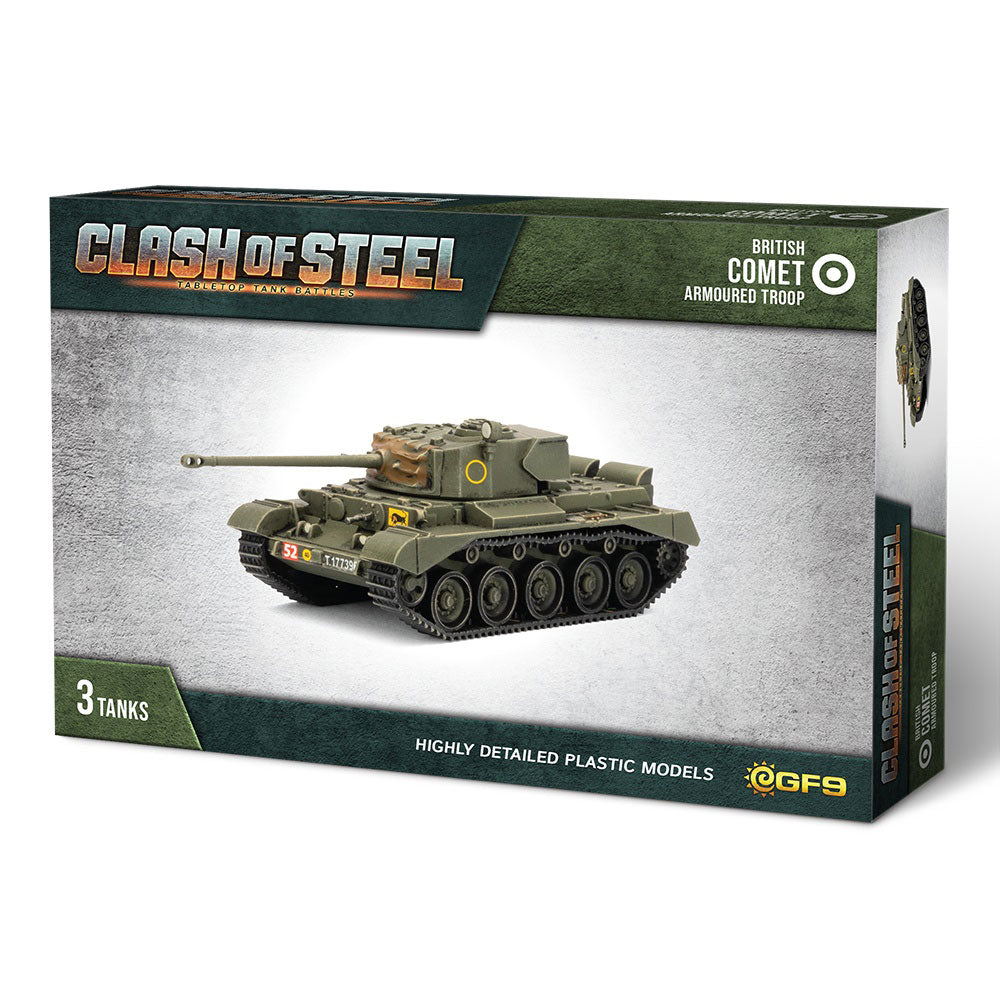 Clash of Steel Comet Armoured Troop Miniature