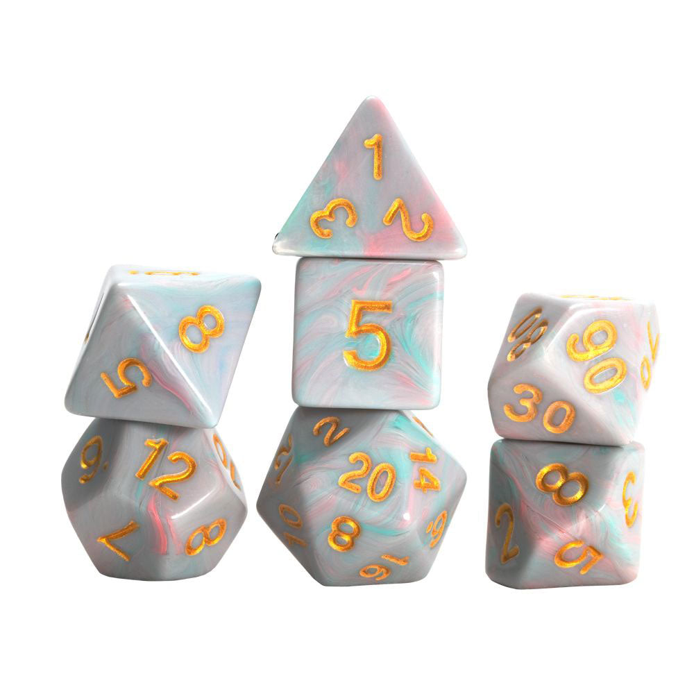 Sirius Dice Unicorn Dice Set 7pcs (Teal)