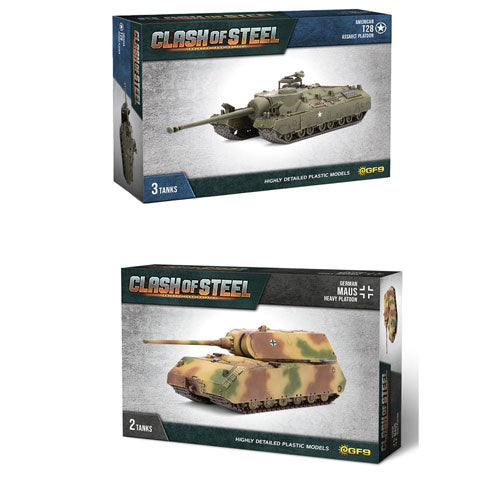 Clash of Steel Tank Platoon Model