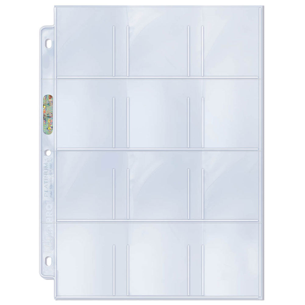 Ultra Pro 12-Pocket Platinum Page Album (2x3in)
