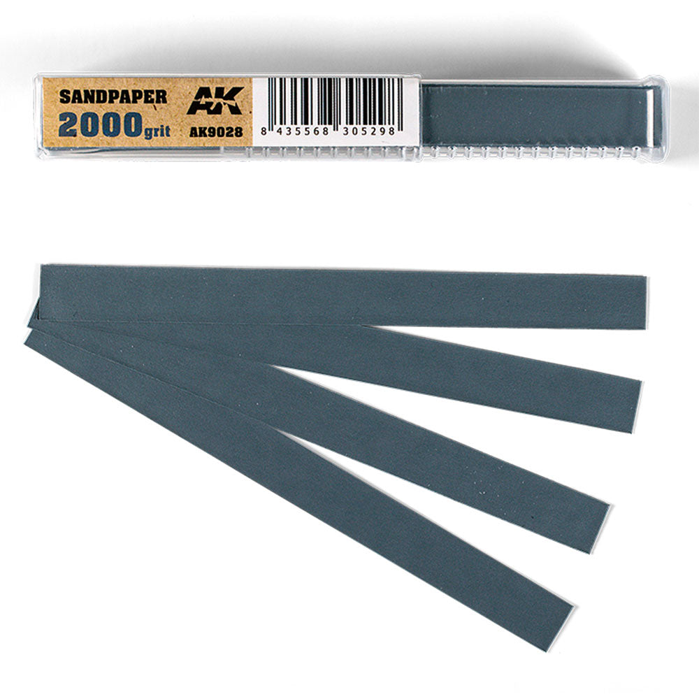 AK Interactive Wet Sandpaper 50pcs