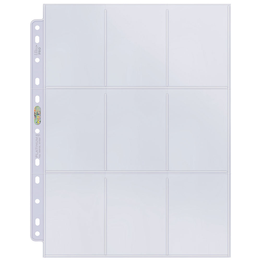 Ultra Pro 9-Pocket Silver Series Page for Standard Size Cards