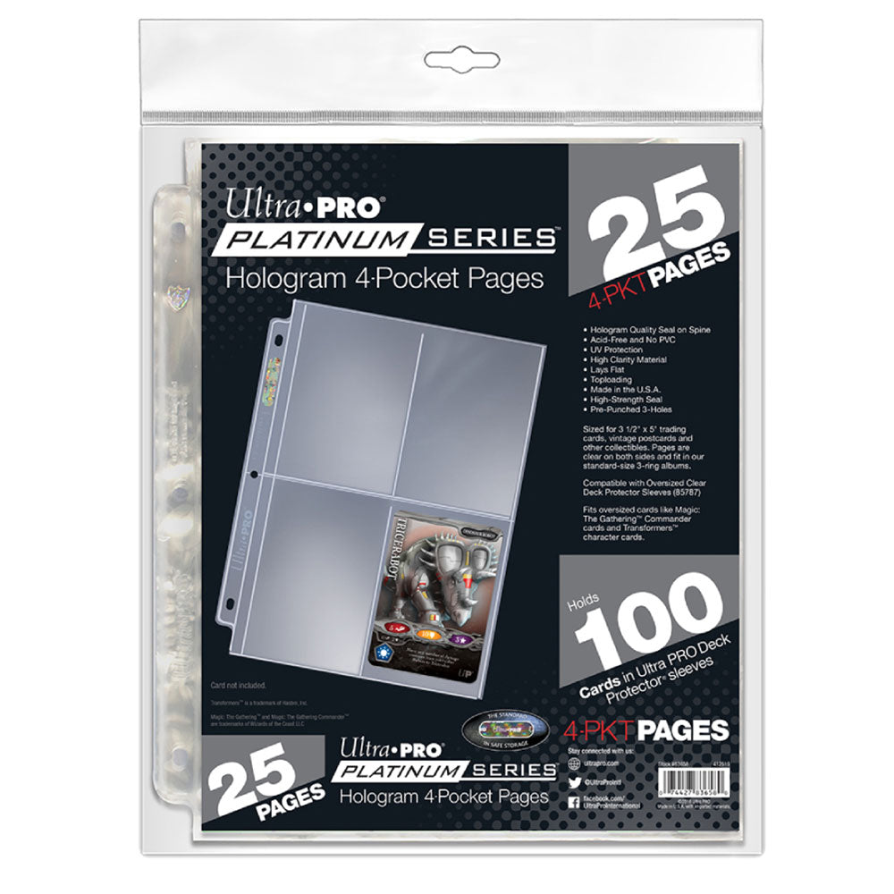 Ultra Pro Ultra PRO Platinum Series Portfolio 25pcs